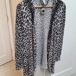 Chico's Leopard Print Sweater